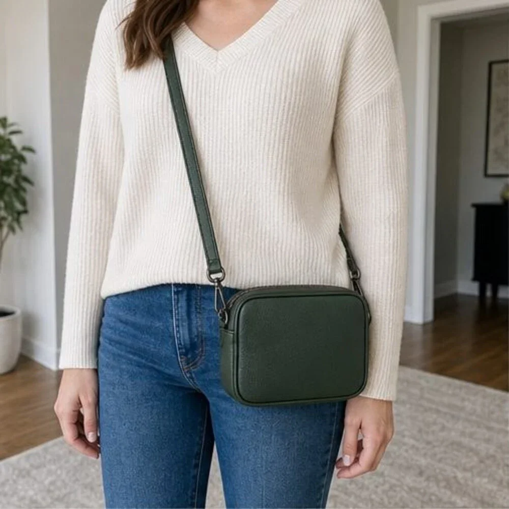 Louis Vuitton Eclipse Coated Canvas Crossbody with Black Metal Chain